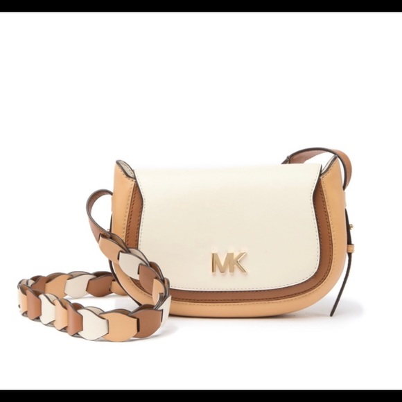 MICHAEL Michael Kors Handbags - Michael Kors Jolene Small Leather Saddle Bag
